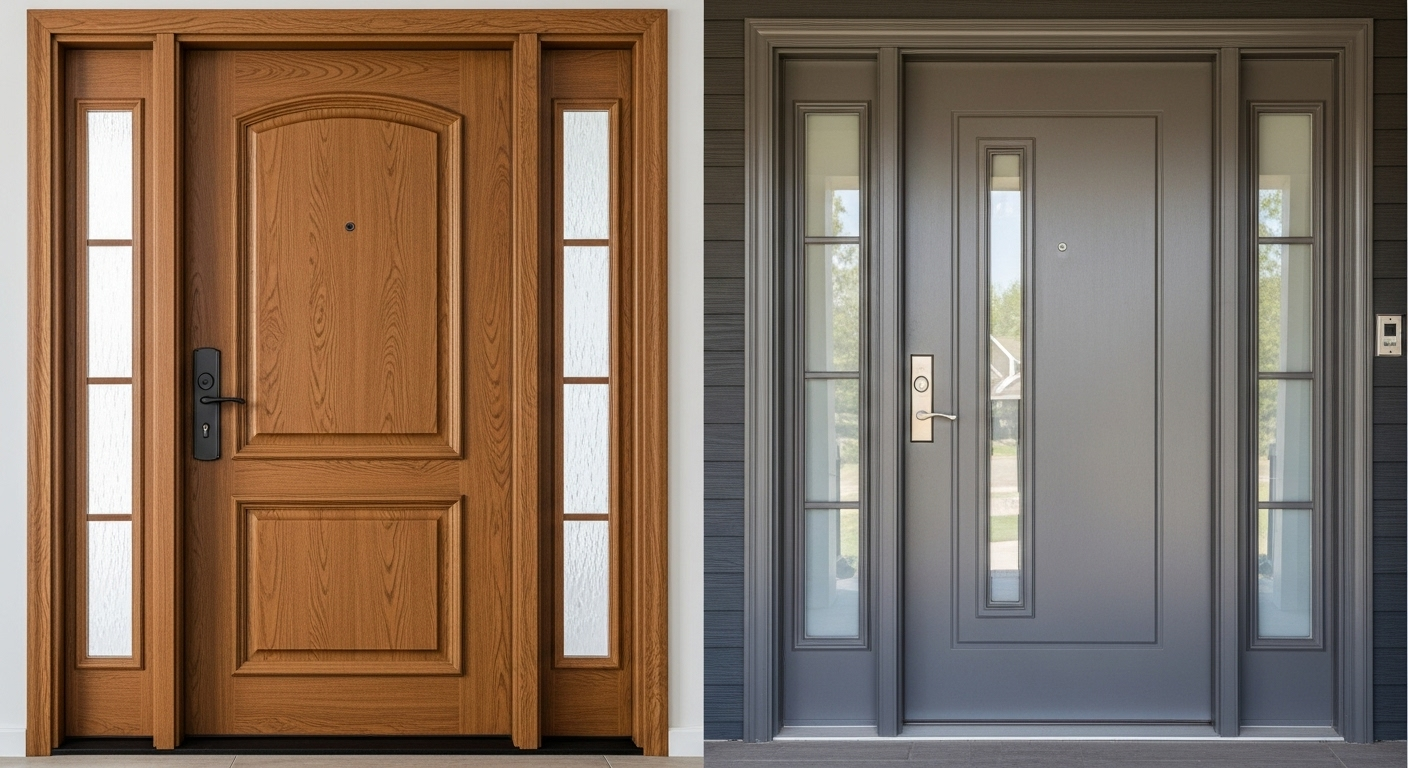 Fiberglass vs Steel Door – Which Entry Door Material Wins