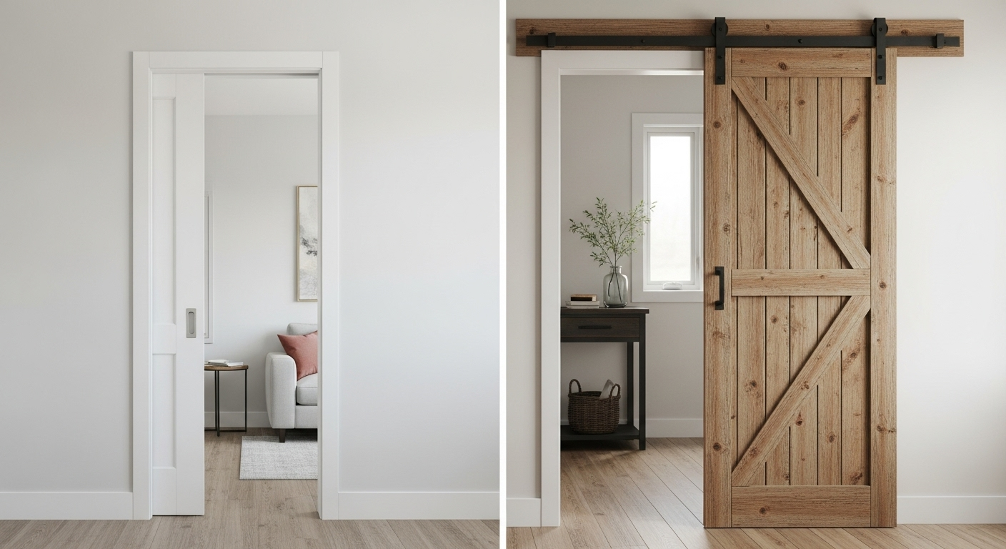Pocket Door vs Barn Door – Which Works Better