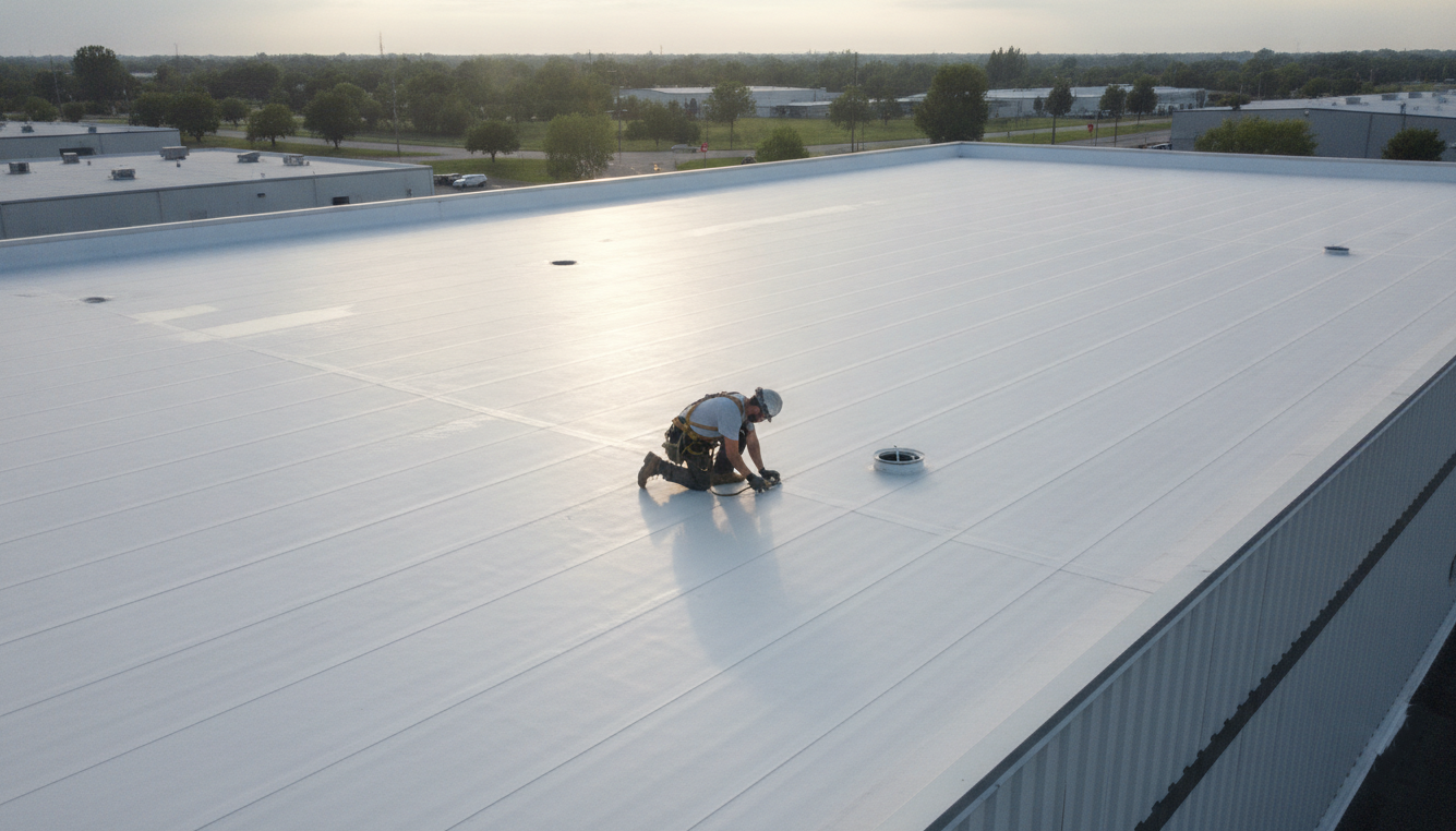 How to Repair a Leak in a Flat Roof